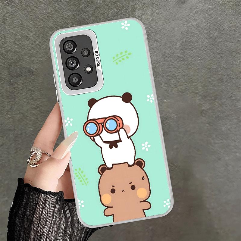 Bubu Dudu Мультяшный Милый Мягкий Чехол для Телефона для Samsung A17 A16 A15 A14 A13 A57 A56 A55 A54 A53 A37 A36 A35 A34 A33 A26 A25 A24 A23 A