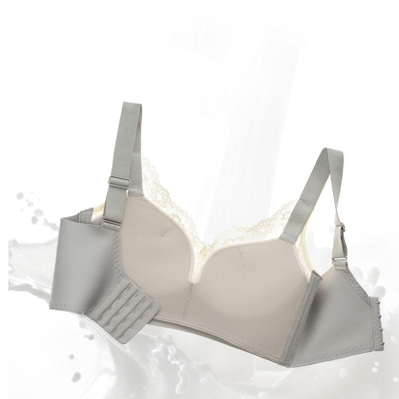 Бюстгальтеры с застежкой спереди, женский регулируемый большой бюстгальтер без косточек, собранный в бюстгальтер, кружевной сексуальный бюстгальтер