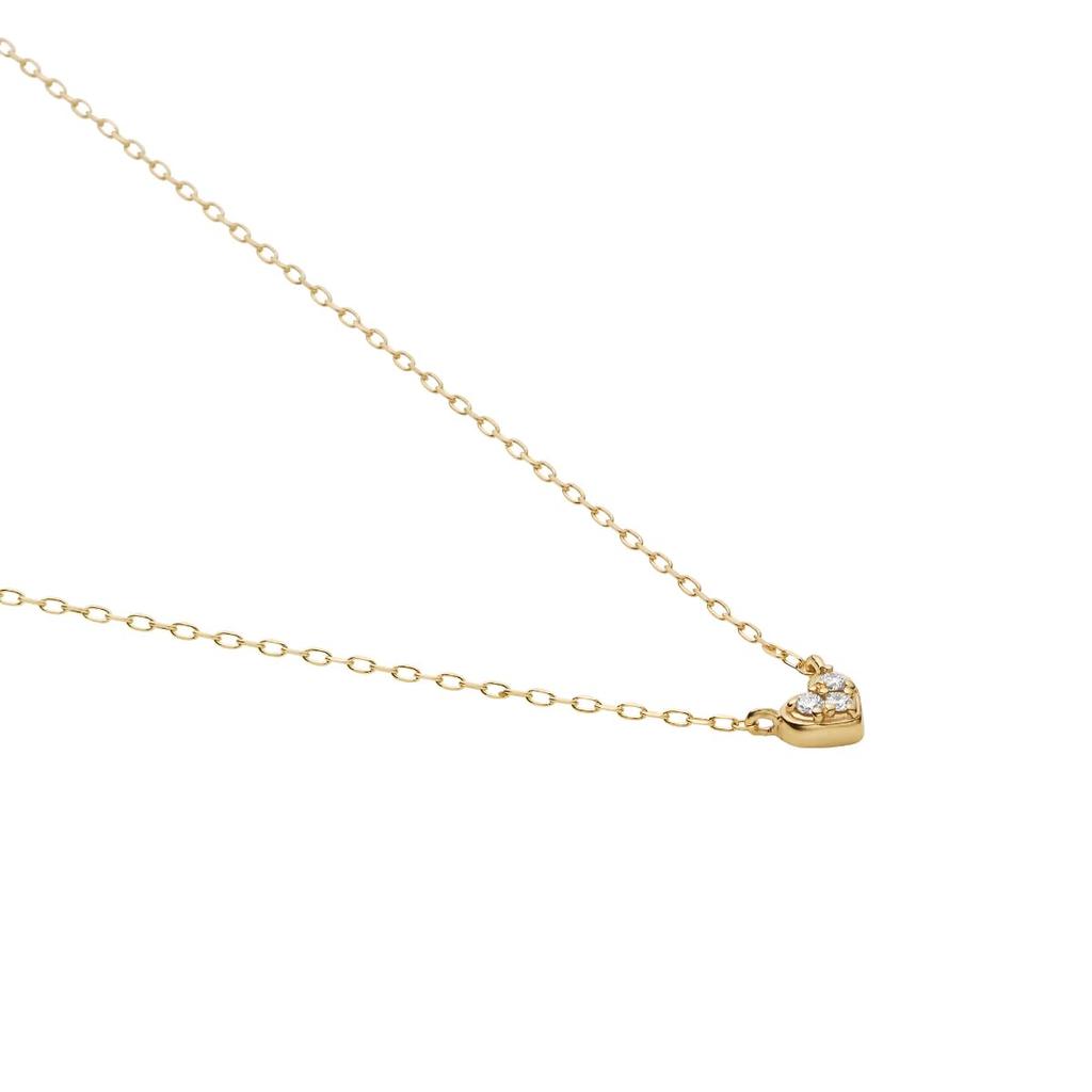 Vendome K10 Yellow Gold Necklace Diamond GJVN051940DI [VIHA Aoyama]