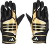 Перчатка adidas BASIC Batting Размер LBG405, Черный/Золотой, L,