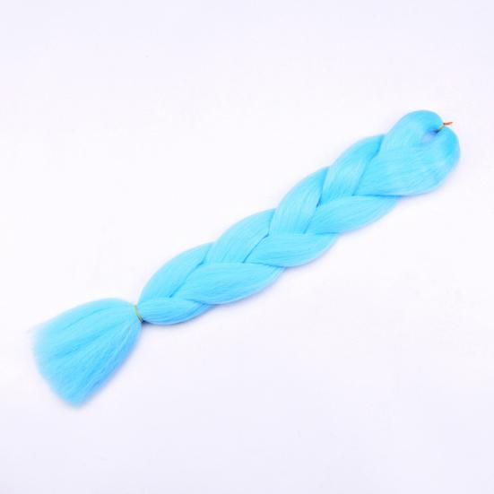 Женские Jumbo вязание крючком плетение Ombre Color Синтетические наращивания волос Kanekalon