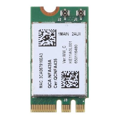 Беспроводная сетевая карта для QCA9377 QCNFA435 802.11AC 2.4G/5G NGFF WIFI WLAN для большинства компьютеров Универсальная