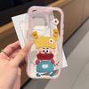 Расписной чехол для телефона для iPhone 17 11 12 13 14 15 16 iPhone 17 12 13 14 15 16 Pro 17 12 13 14 15 16 Pro Max Высококачественный расписной милый чехол для телефона с животными