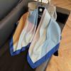 Retro 91 square scarf twill silk printing Korean version girls silk scarf summer and autumn imitation silk decorative gift scarf