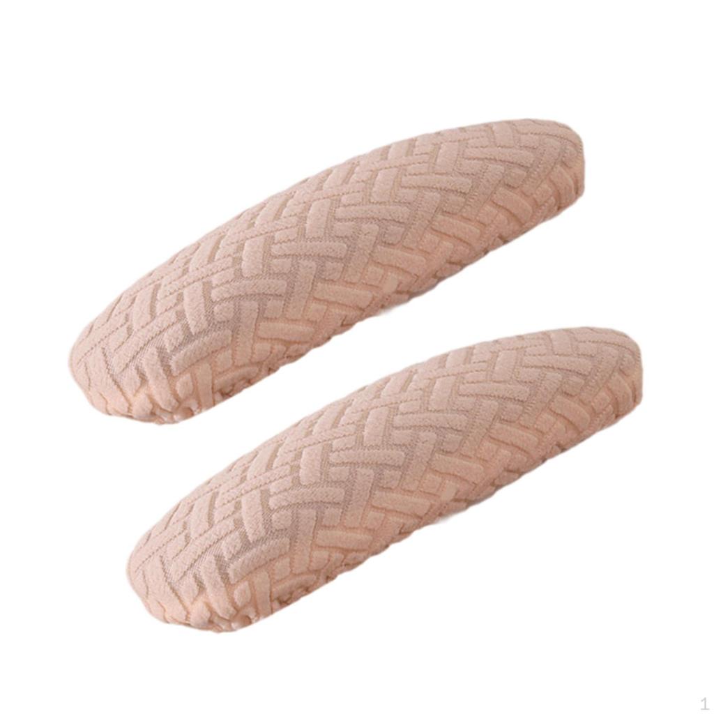 1 пара чехлов для подлокотников офисных кресел, подлокотники для домашнего кресла, подушки для поддержки локтей