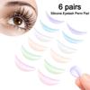 Аксессуары для макияжа Ресницы для глаз Многоразовые силиконовые повязки для глаз Новые силиконовые подушечки для завивки ресниц для женщин