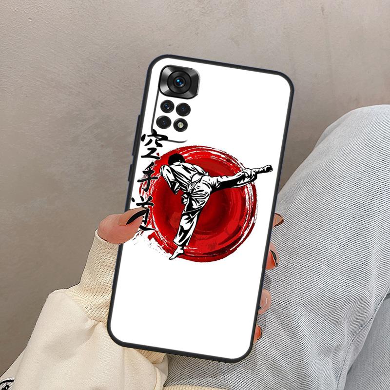 Япония Боевое Айкидо Для Xiaomi Redmi Note 13 9 10 11 12 14 15 Pro Plus Чехол Обложка Для Redmi 14C 10C 12C 13C 15C