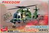 Freedom Model Kit Compact Series American Pave Hawk Plastic Model Kit FRE162033 HH-60G (Helicopter)