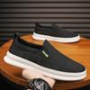 2024 New Men Canvas Shoes Lightweight Breathable Casual Sneakers Loafers Vulcanized Shoe Trendy Men Flats Shoes Tennis Masculino