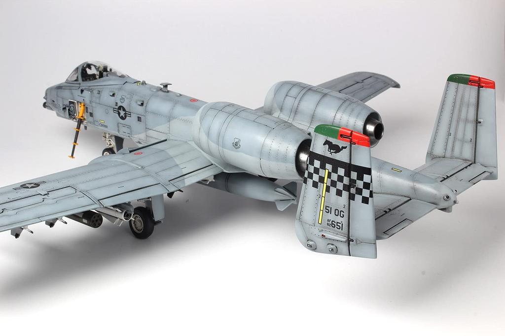 Серия самолетов Штурмовик ВВС США Thunderbolt II Авиабаза Осан Пластиковая модель Platz/Italeri 1/48 A-10C TPA-3
