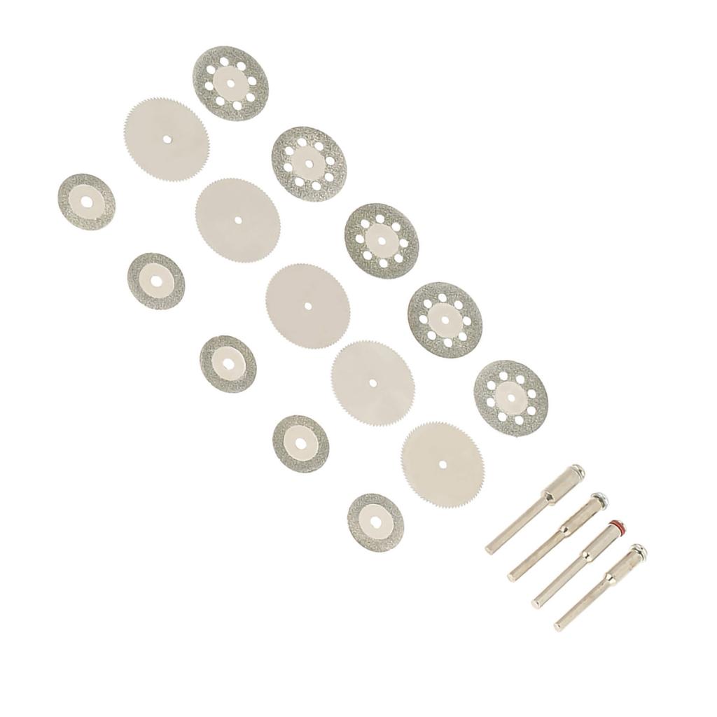 37 шт. алмазных режущих дисков из нержавеющей стали и набор оправок для вращающихся инструментов