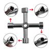 Многофункциональный ключ 4-х сторонний универсальный внутренний треугольный ключ гаечный ключ Высококачественные многофункциональные инструменты для ремонта Ручной инструмент