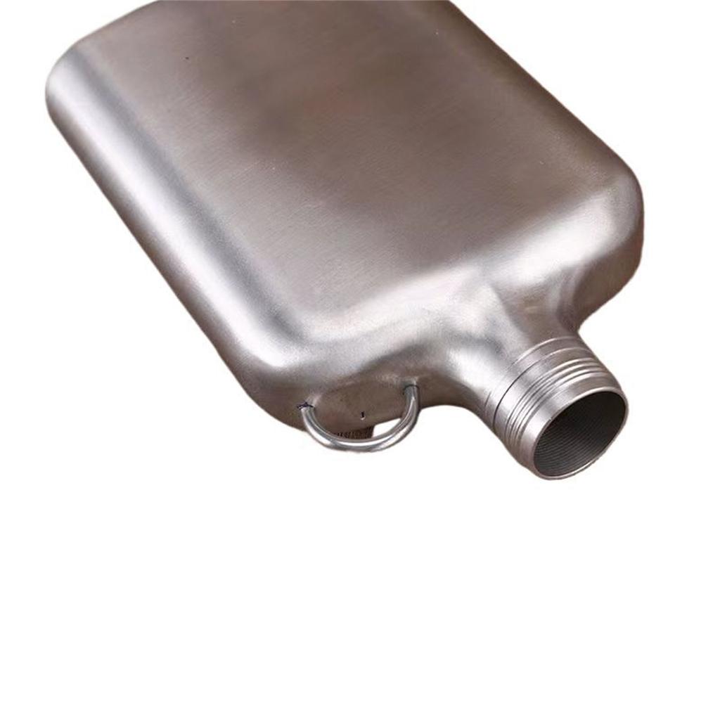 Square Pocket Beer Container 5oz Stainless Steel Hip Flask Whiskey Wine Pots Small Whiskey Bottle Liquor Accessories