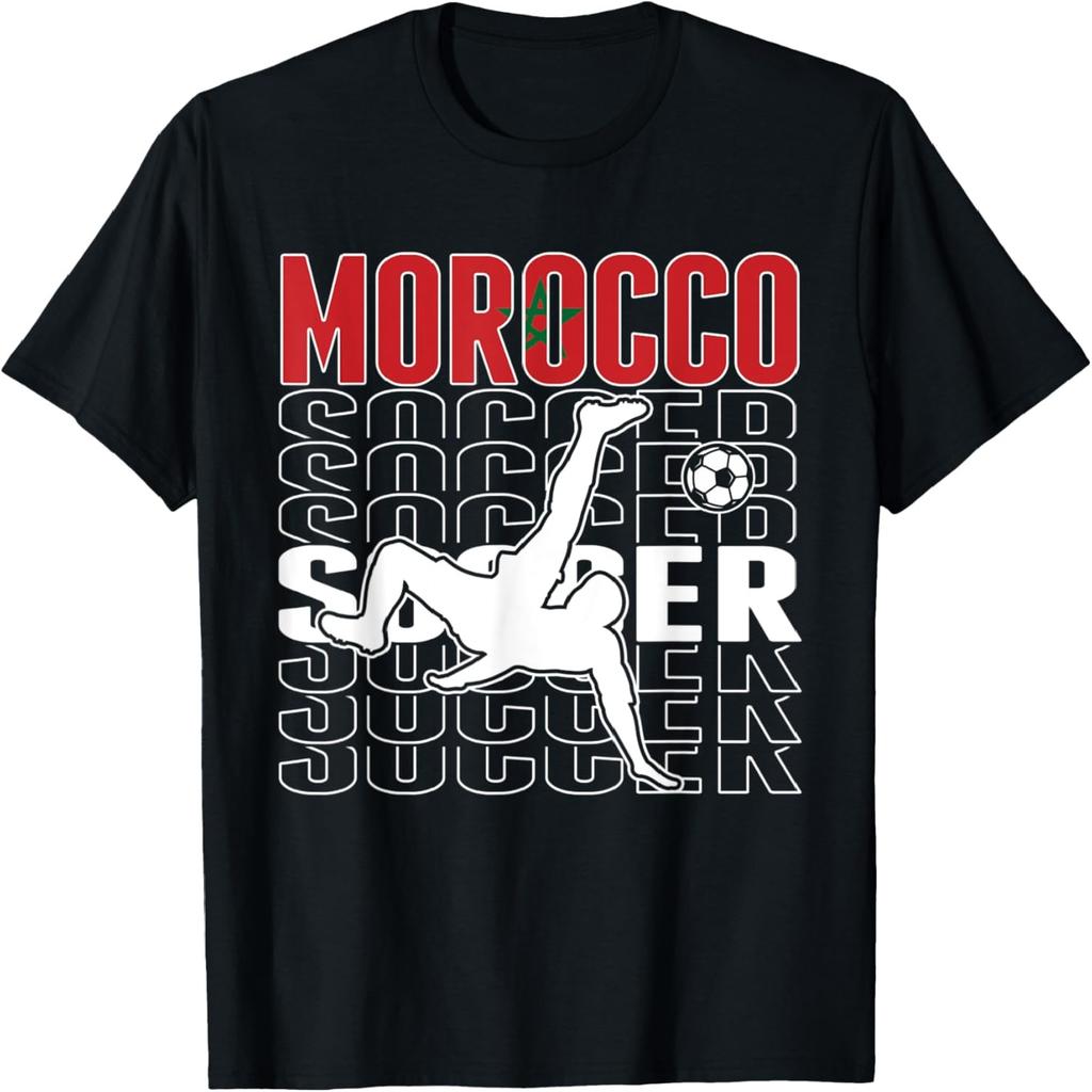 Футболка для болельщиков Марокко - Гордые любители марокканского футбола(1)