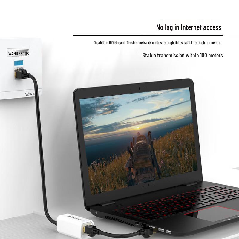Удлинитель сетевого кабеля WANJEED RJ45