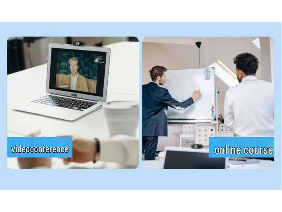 4K HD Esports Live Streaming Camera with Microphone for Online Classes and Meetings, Driver-Free