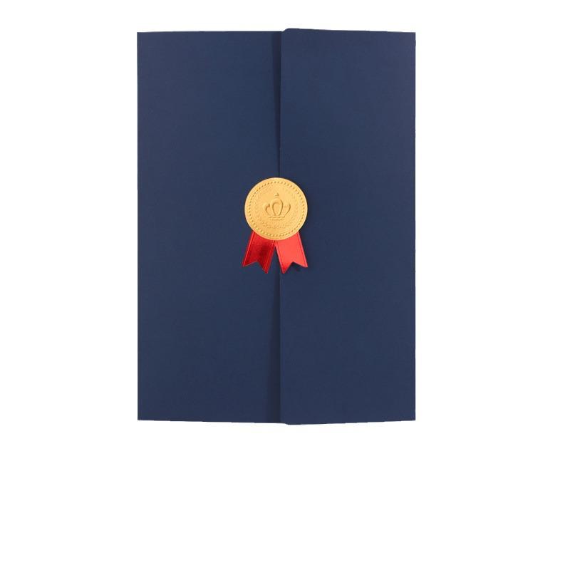 Tri-Fold Kindergarten Graduation Award Certificate