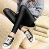 Super Thick Cotton Lamb Velvet Leggings Women's Trousers Glossy Trousers Winter One Plus Velvet Thick Outer Wear Warm Cotton Trousers