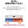 ONETONE One-Tone Electronic Keyboard, 54 Keys, LCD Display, Japanese Language, OTK-54N/WH (Music Stand and Power Adapter Included)