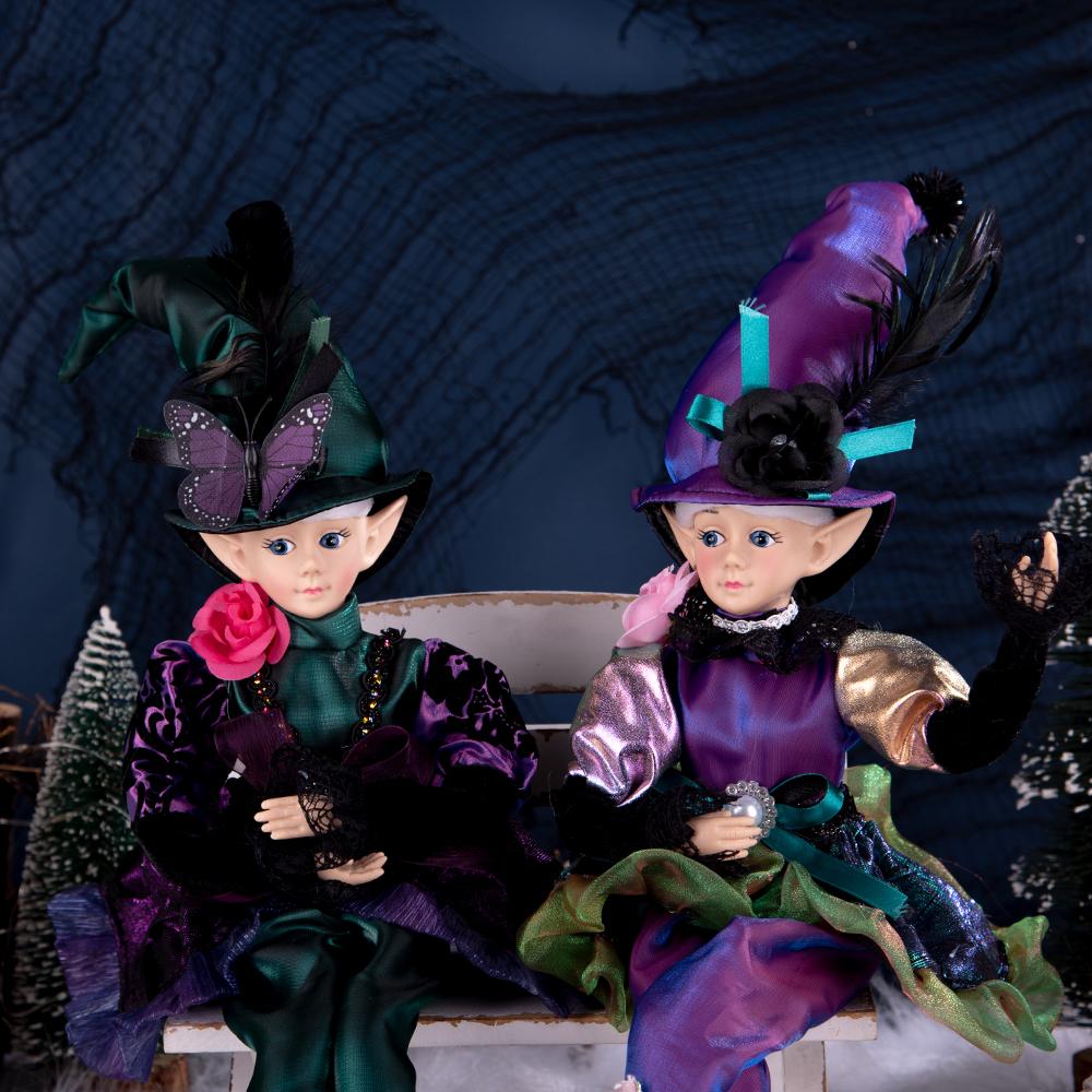 Новые подвесные игрушки-эльфы ручной работы, рождественские куклы, плюшевые украшения на елку, подарки на Хэллоуин, украшения на год