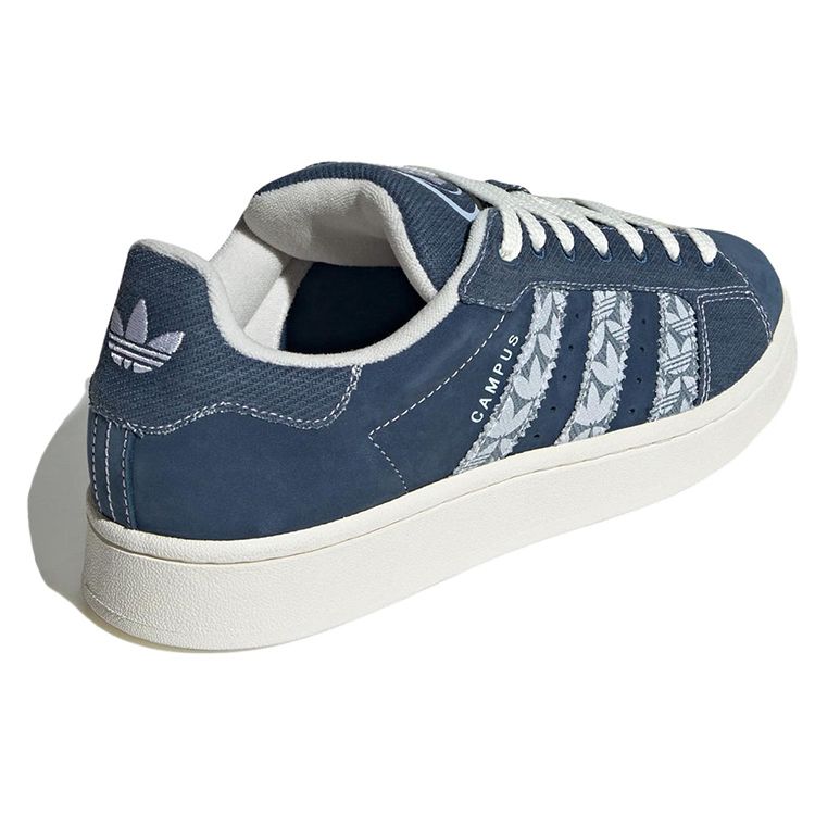 adidas Кроссовки унисекс с трилистниками в стиле кампуса 00-х, синие, Pantone, поставщик цвета IE2217