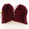 Beautiful Velvet Drawstring Bags For Christmas Gift Velvet Bag Drawstring Packing Velvet Pouches