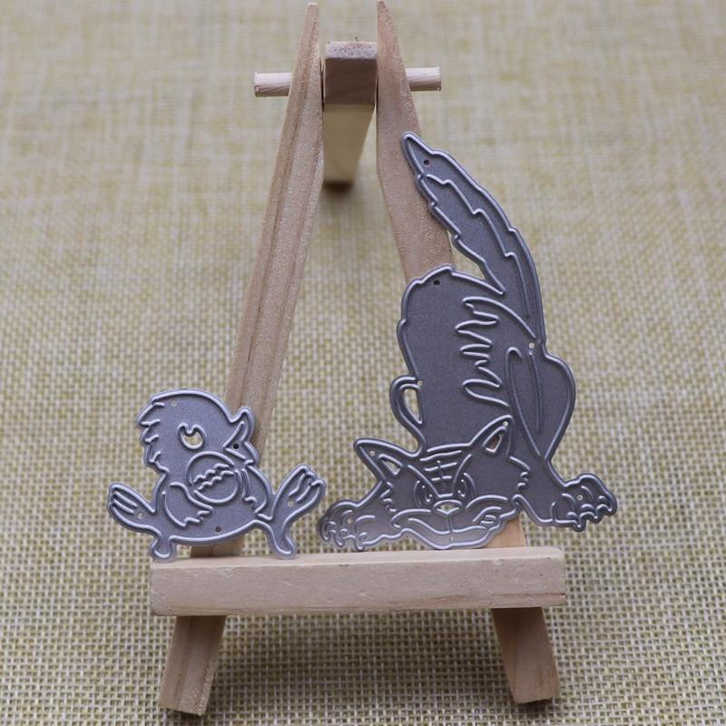 Курица Яйцо Тигр Металлические Штампы Для Скрапбукинга Ремесленные Штампы Для Трафаретов Тиснение Бумага Изготовление Крафтов