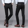 Весна 2024 года, новые мужские деловые повседневные брюки в стиле вестерн, брюки с заниженной талией, эластичные брюки с четырьмя сторонами