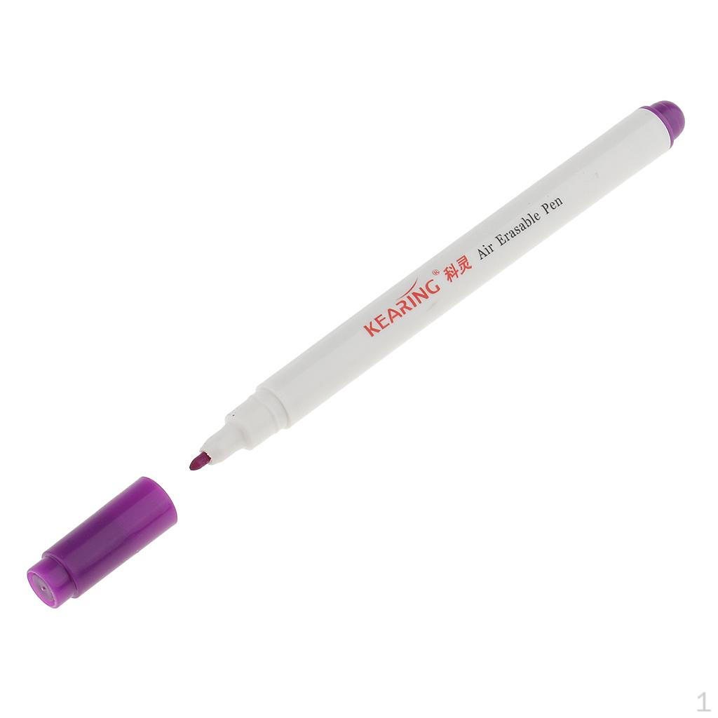 1 шт., 1 мм, стираемая ручка с автоматическим исчезновением ткани, маркировка фиолетового цвета