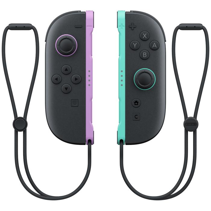 Paire de manettes Joy-Con 2 Violet Clair & Vert Clair pour Nintendo Switch 2
