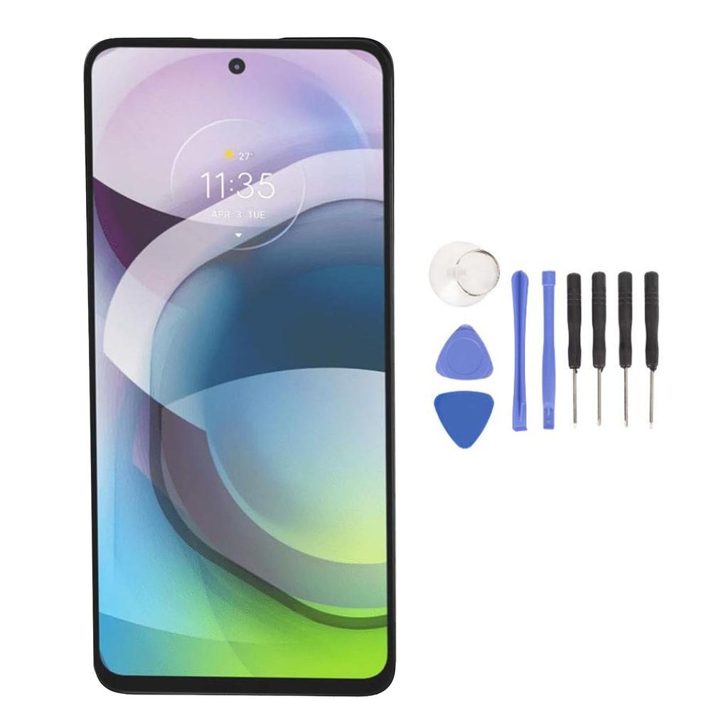 Замена ЖК-экрана для Moto One 5G Ace для Moto G 5G 6,7 дюйма Сенсорный дисплей Дигитайзер в сборе с отпечатками пальцев