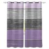 Винтажные фермерские фиолетовые деревянные плотные шторы для кухни, спальни, детской комнаты, шторы для гостиной