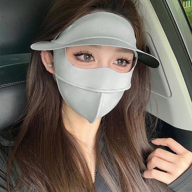 Detachable Full-Face Mask Hat with Neck Guard