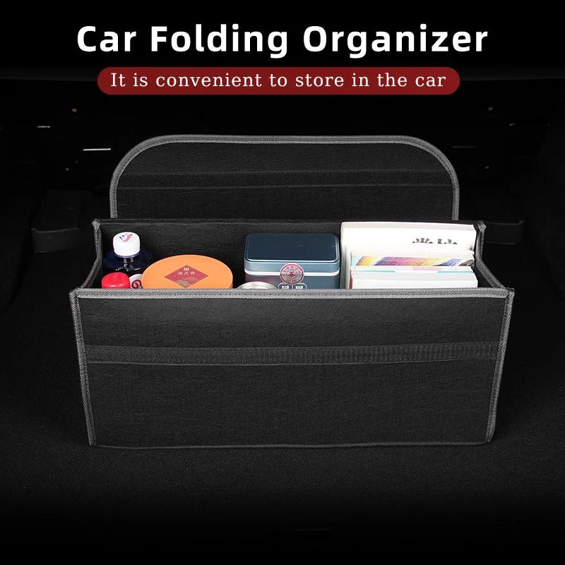 Car Trunk Storage Box Organizer Foldable Stowing Tidying Container Bag For Alfa Romeo Giulietta 159 147 156 166 Mito Giulia GT
