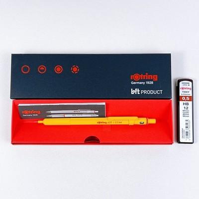 Механический карандаш Rotring 600 0,5 мм Желтый Loft Limited с грифелем HB Япония