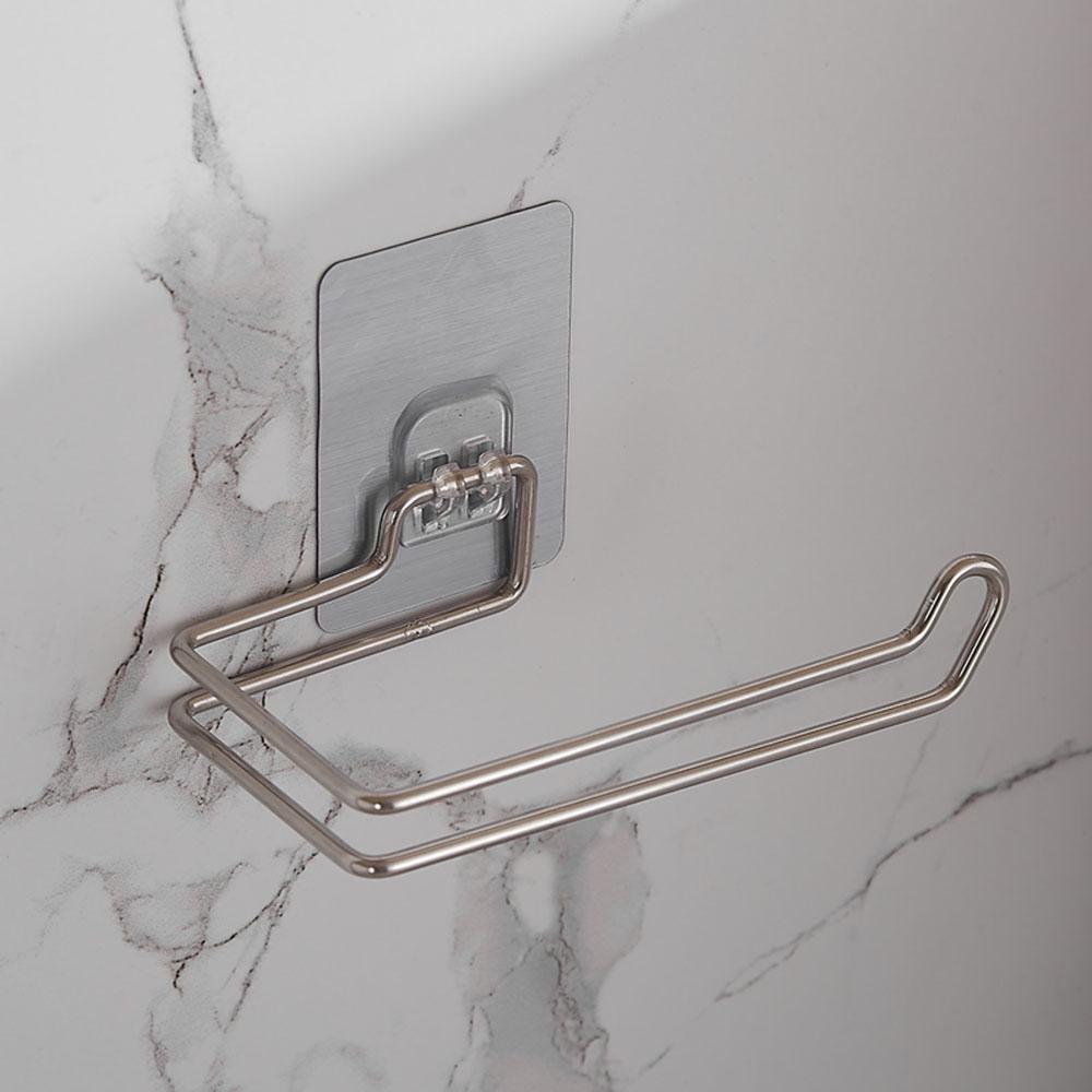 Многократно моющийся многоразовый держатель для салфеток из нержавеющей стали без перфорации без остатков клея