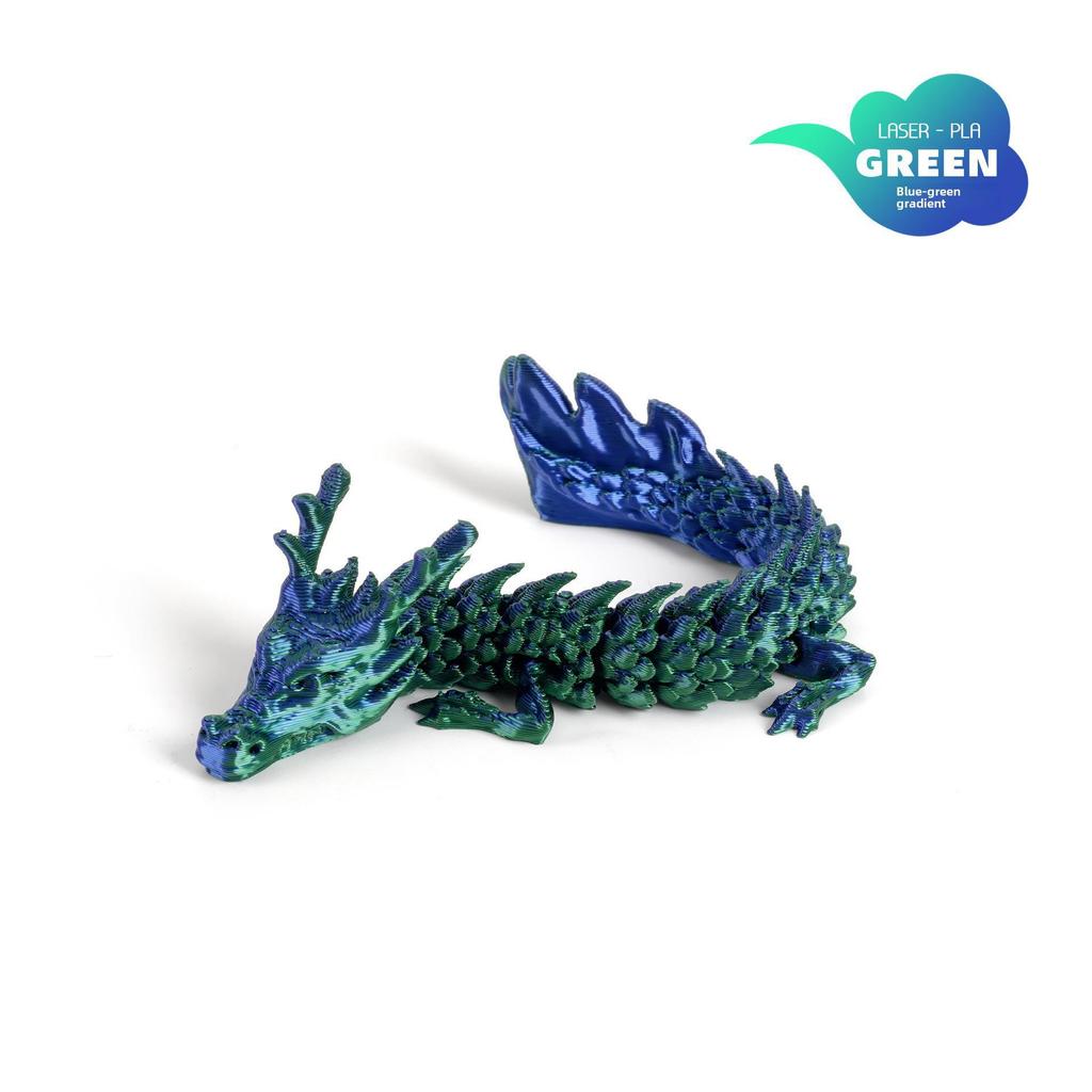 3D Яйцо китайского дракона ручной работы с крыльями - Креативное украшение, игрушка, ремесло