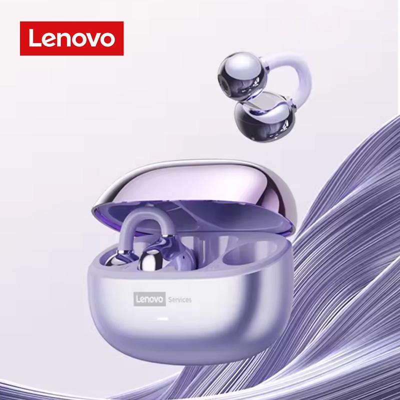 Lenovo LE302 Беспроводная Bluetooth 6.0 Гарнитура Длительное Время Работы Аккумулятора Спортивные Наушники с Ушным Зажимом HIFI Стерео Шумоподавляющие Наушники