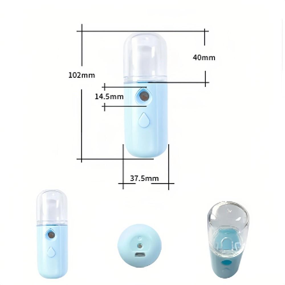 Nano Spray Facial Sprayer USB Rechargeable Oil Diffuser Handheld Humidifier  Summer Hydration