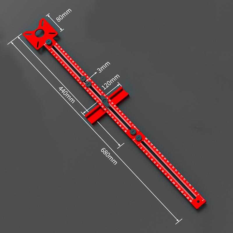 1 шт. 3 в 1 фрезерный кронштейн для пазов 9-61 см деревообрабатывающий режущий и фрезерный циркулярный инструмент вспомогательные инструменты для круглого сверления