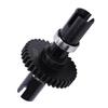 35T Center Differential Locker Gear Diff Spool Replacement for ARRMA 1 7 6s INFRACTION TYPHON Aluminum Alloy Black
