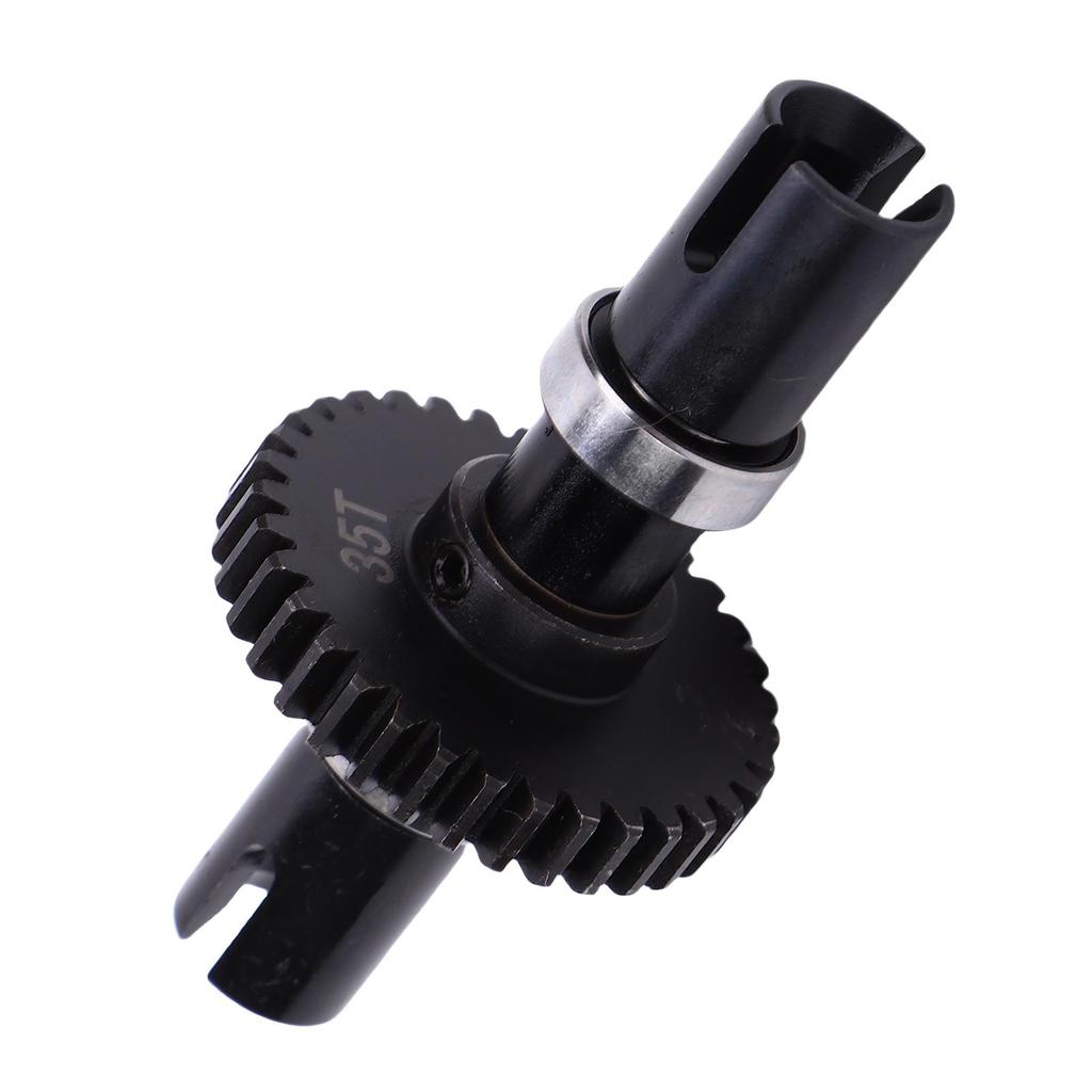 35T Center Differential Locker Gear Diff Spool Replacement for ARRMA 1 7 6s INFRACTION TYPHON Aluminum Alloy Black