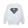 Girls Superman Indigo Blue Logo Sweatshirt