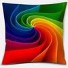 Cartoon Rainbow Decorative Pillowcase Office Living Room Car Ornaments Home Pillowcase