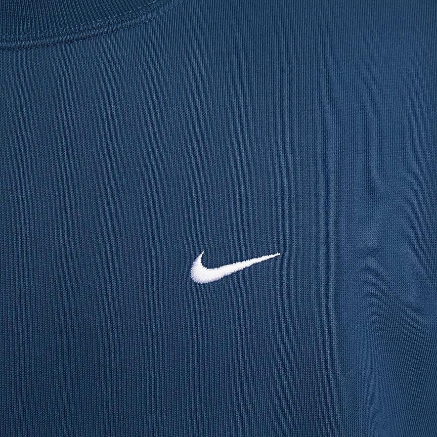 Nike Толстовка с круглым вырезом и логотипом, мужские топы, темно-синий CV0554-460