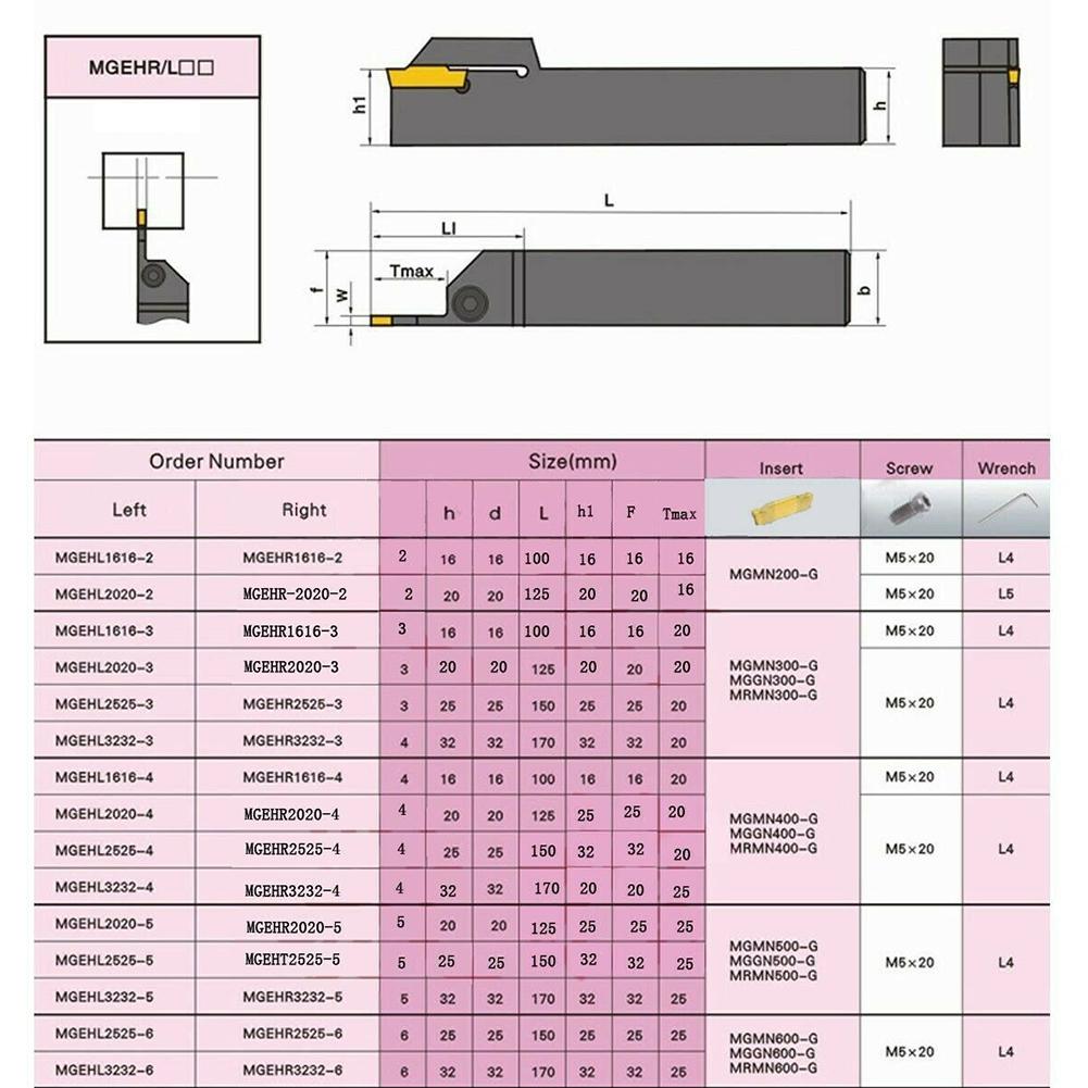 Держатель канавочного резца MGEHR1212-1.5 10 шт. Карбидные канавочные пластины MGMN150-G Держатели токарных резцов Инструмент для металлообработки