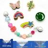 Новые металлические подвески-цветы для обуви Crocs