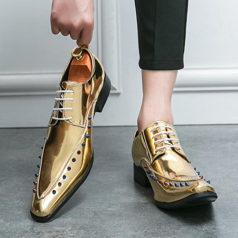 Мужские туфли класса люкс премиум-бренда, мужские туфли челси, золотые мужские профессиональные деловые кожаные туфли, мужские официальные туфли