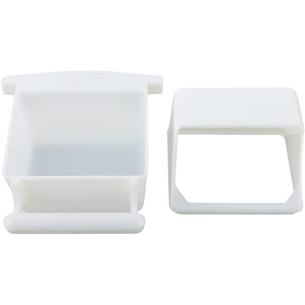 Lovebirds Cockatiel Plastic Parrot Hanging Drinking Bowl Feeding Cup Bird Feeder Food Dispenser