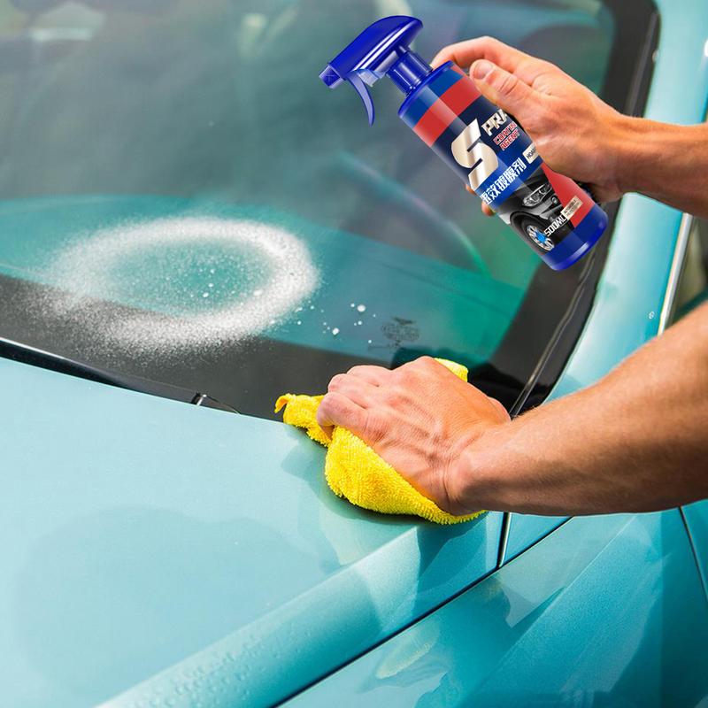 500ml Ceramic Coating Spray For Cars 3 In 1s Car Shield Coating Car Paint Repair Waterless Car Wash Ceramic Spray For Motorcycle